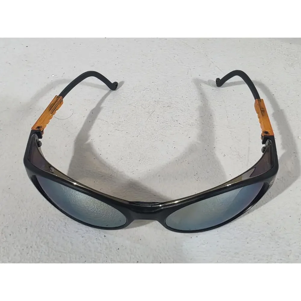 Harley Davidson Sunglasses HD001X Z87 Black Orange Biker EX Condition